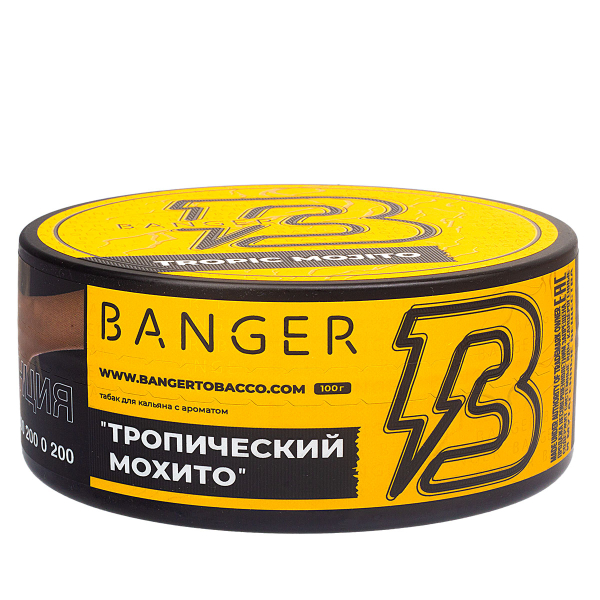 Табак Banger Tropic Mojito  100 грамм в Казани