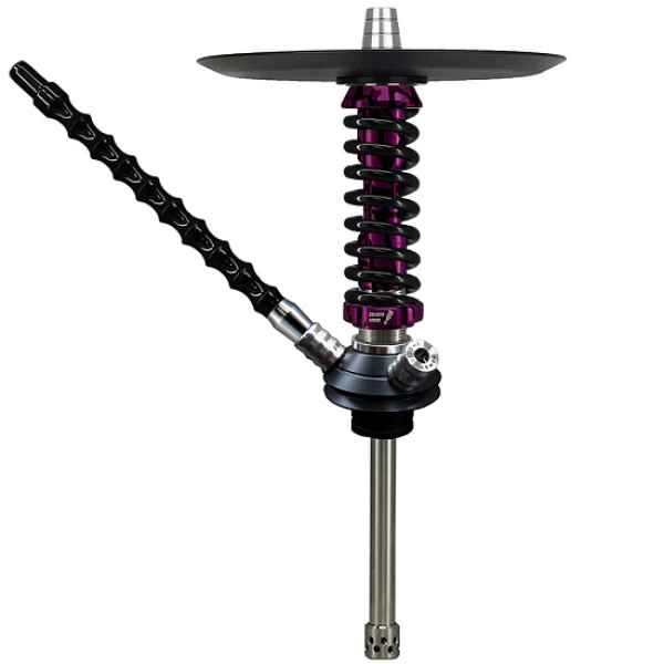 Кальян Mamay Custom Coilovers Micro Пурпурный Сплеш Черный  в Казани