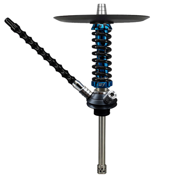 Кальян Mamay Custom Coilovers Micro Синий Сплеш Черный  в Казани