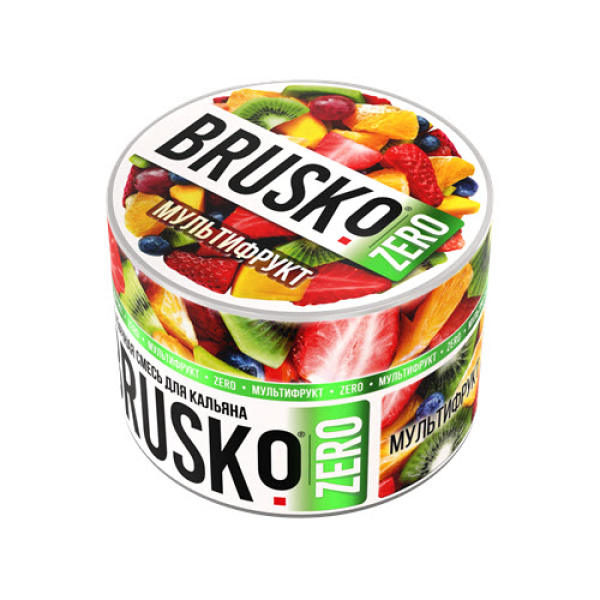 Смесь Brusko Мультифрукт (Zero)  50 гр в Казани