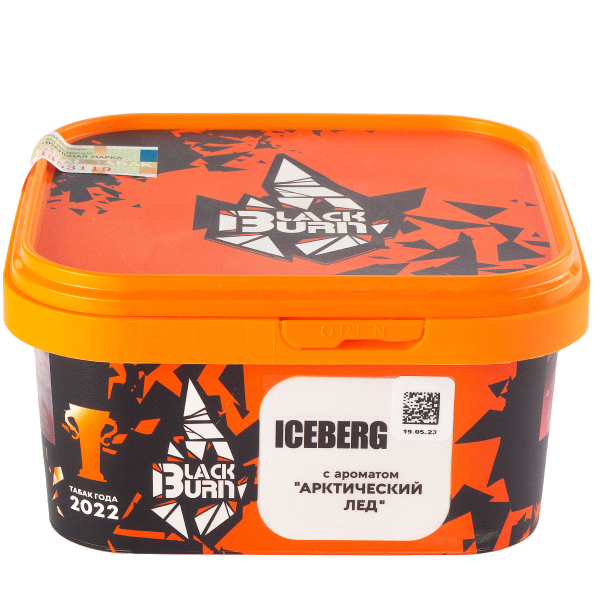 Табак Burn Black Iceberg  200 грамм в Казани
