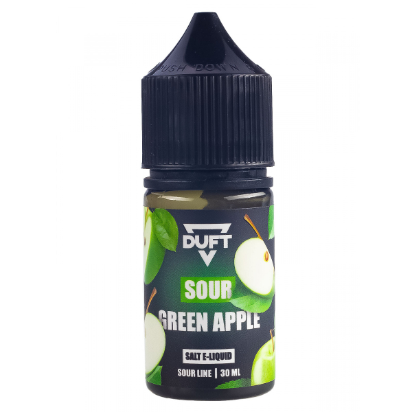 Жидкость Duft Sour Line Salt 20 Green Apple 30 Мл в Казани