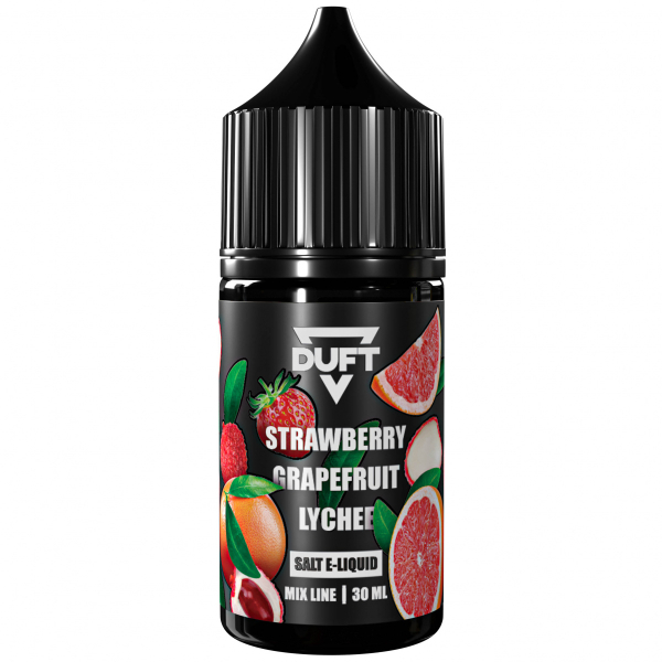 Жидкость Duft Mix Line Salt 20 Strawberry Grapefruit Lychee 30 Мл в Казани
