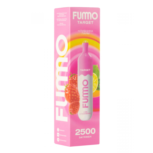 Fummo Target Клубника Лайм (2500 Затяжек) в Казани