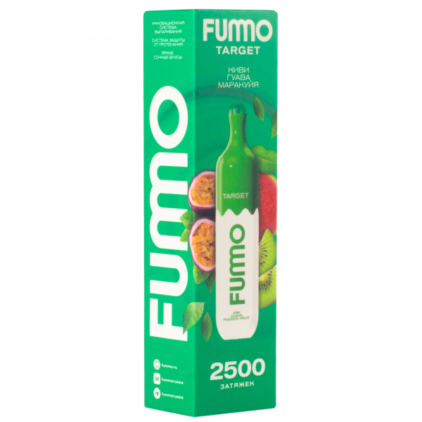 Fummo Target Киви Гуава Маракуйя (2500 Затяжек) в Казани