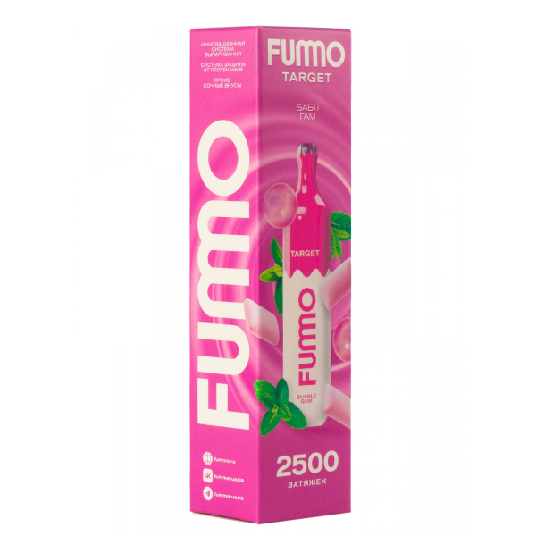 Fummo Target Бабл Гам (2500 Затяжек) в Казани