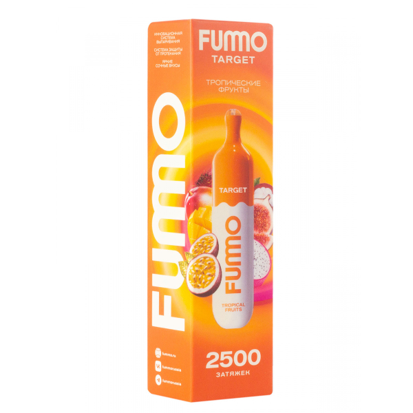 Fummo Target Тропические Фрукты (2500 Затяжек) в Казани