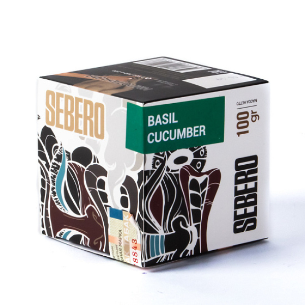 Табак Sebero Basil-Cucumber  100 грамм в Казани