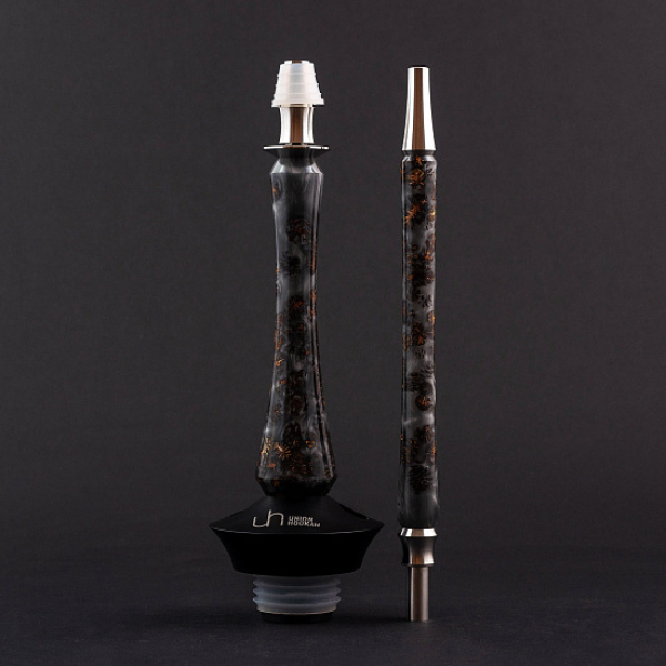 Кальян Union Hookah Sleek Акрил С Шишками Серый  в Казани
