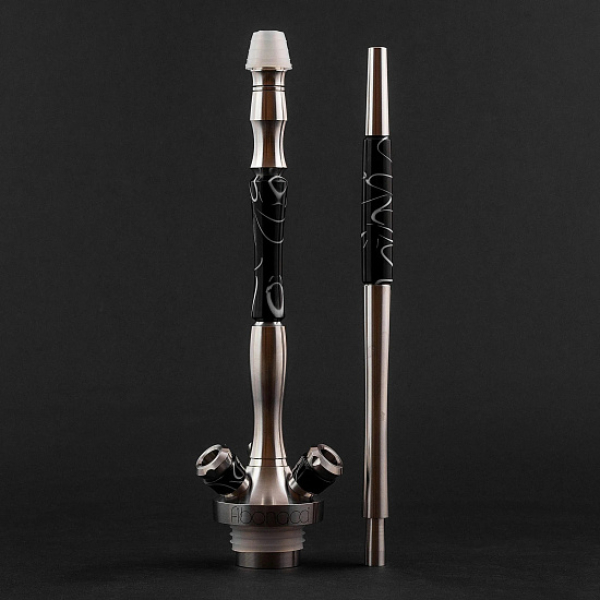 Кальян Union Hookah Fibonacci Акрил Черный 2  в Казани