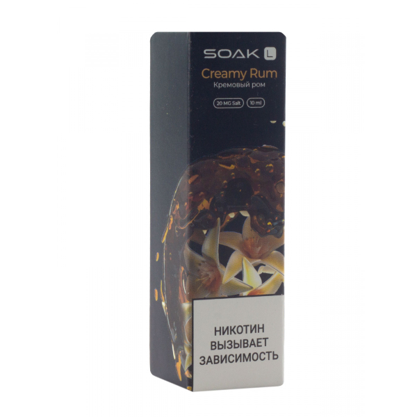 Жидкость Soak Creamy Rum 10 Мл 2 Мг в Казани