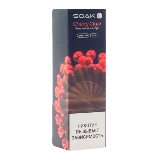 Жидкость Soak Cherry Cigar 10 Мл 2 Мг в Казани