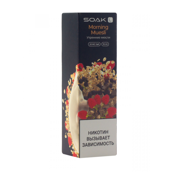 Жидкость Soak Morning Muesli 10 Мл 2 Мг в Казани