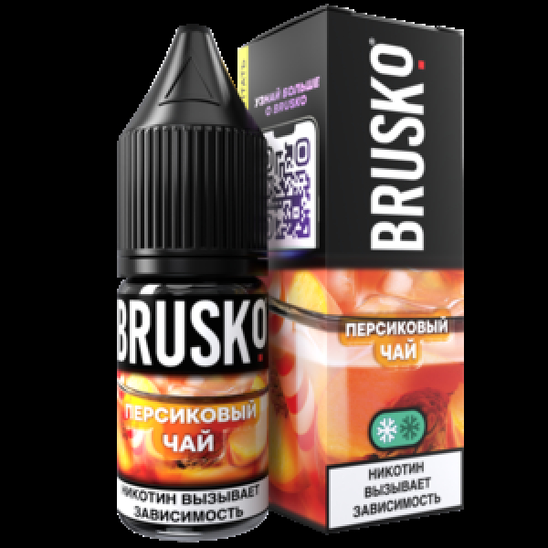 Жидкость Brusko Salt Перссиковый Чай 10 Мл 2 Мг в Казани