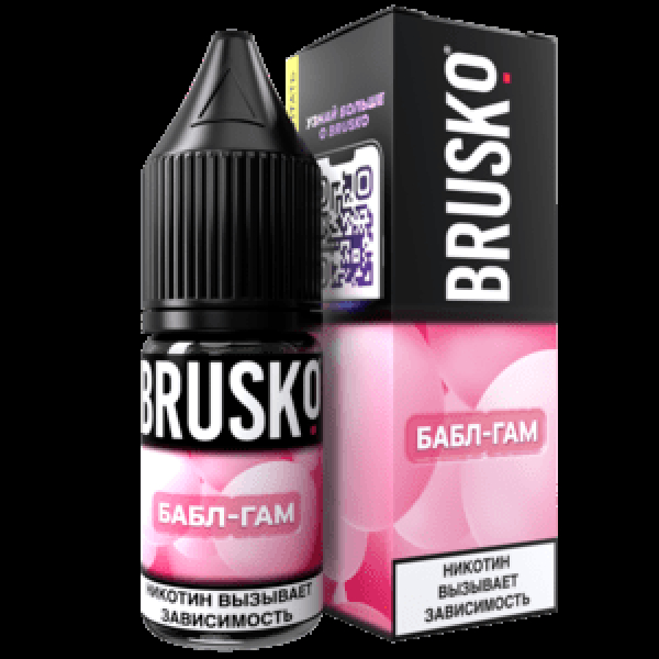 Жидкость Brusko Salt Бабл-Гам10 Мл 2 Мг в Казани
