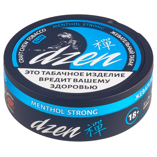 Жевательный табак Dzen Strong Slim Menthol 9 грамм в Казани