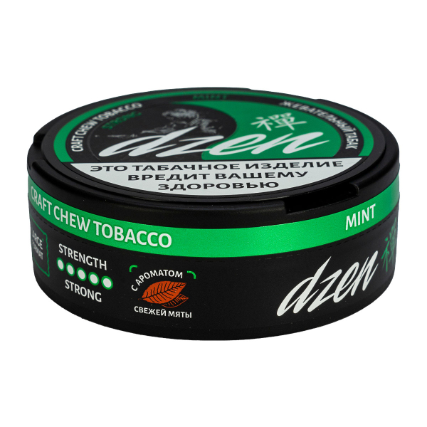 Жевательный табак Dzen Strong Mint 9 грамм в Казани