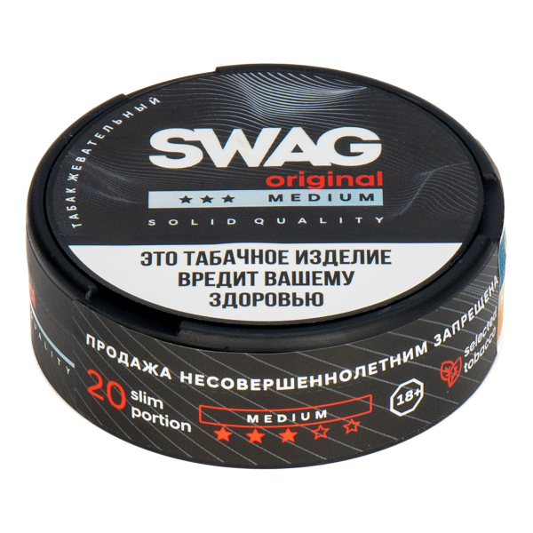 Жевательный табак Swag Medium Original 10 грамм в Казани