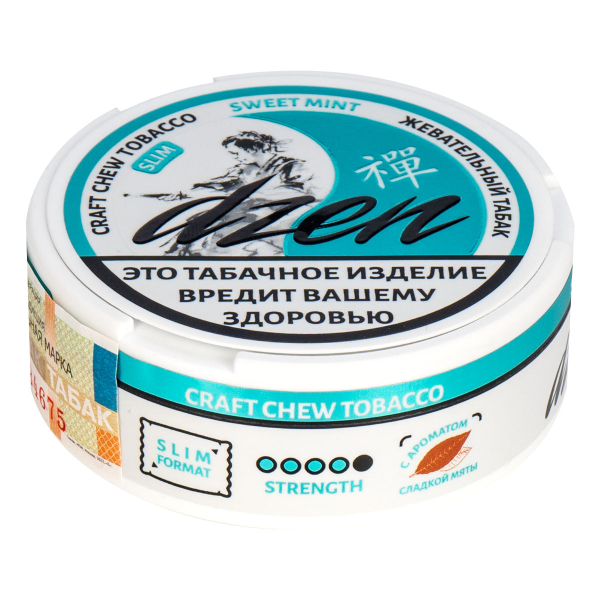 Жевательный табак Dzen Slim Sweet Mint 9 грамм в Казани