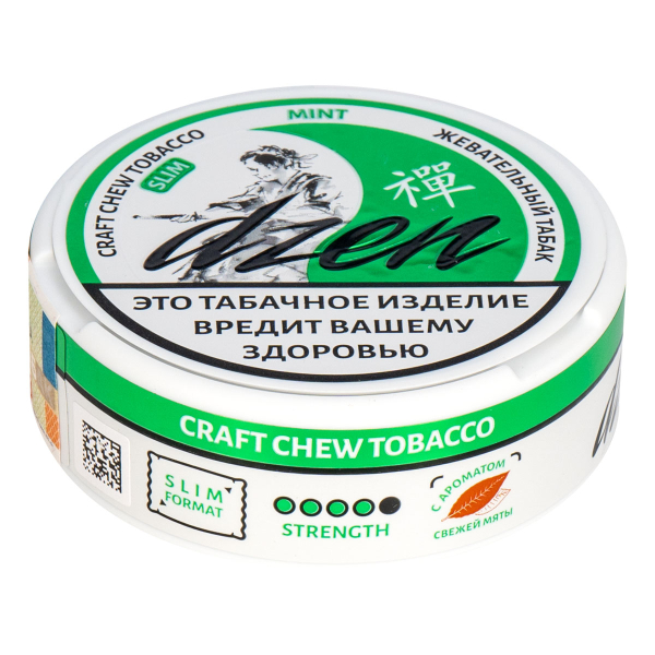 Жевательный табак Dzen Slim Mint 9 грамм в Казани