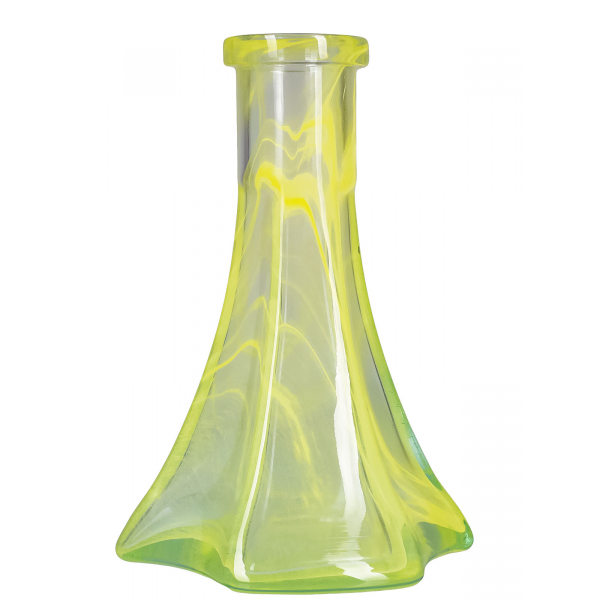 Колба Vessel Glass Пирамида Жёлтый Алебастр в Казани