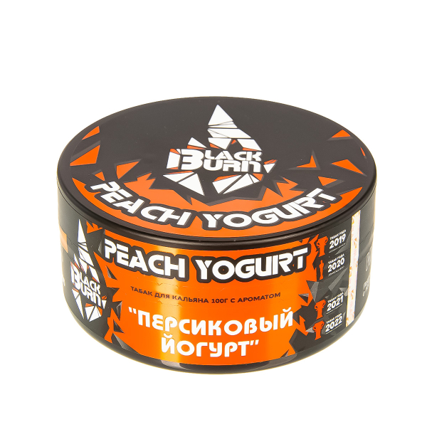 Табак Burn Black Peach Yogurt  100 грамм в Казани