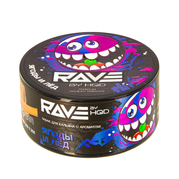 Табак Rave By Hqd Ягоды И Лед  25 грамм в Казани