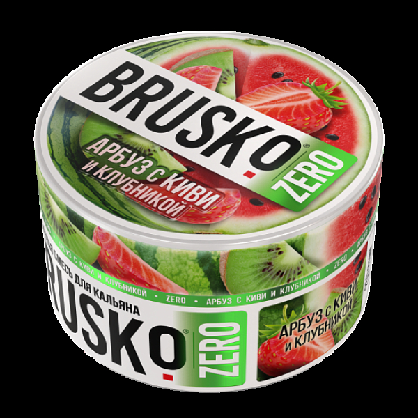 Смесь Brusko Арбуз С Киви И Клубникой (Zero)  250 гр в Казани