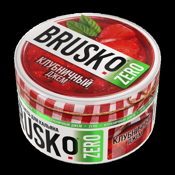 Смесь Brusko Клубничный Джем (Zero)  250 гр в Казани
