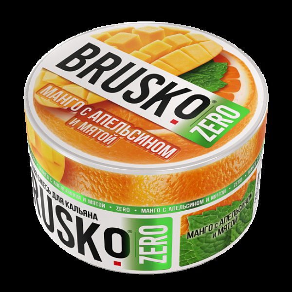 Смесь Brusko Манго С Апельсином И Мятой (Zero)  250 гр в Казани