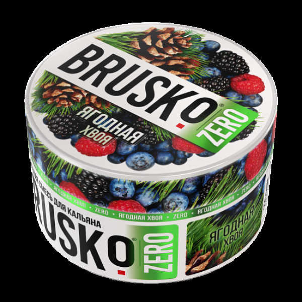 Смесь Brusko Ягодная Хвоя (Zero)  250 гр в Казани