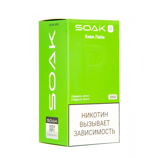Soak R Киви Лайм 5000 Затяжек в Казани