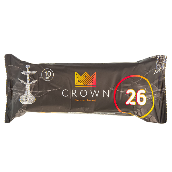 Уголь Crown Кокосовый 10 Шт (26 Мм) в Казани