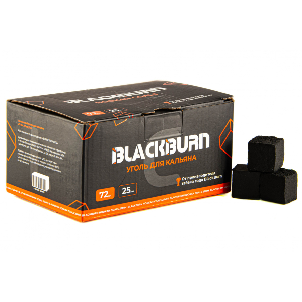Уголь Blackburn Кокосовый 72 Шт (25 Мм) в Казани