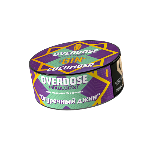 Табак Overdose Gin Cucumber   25 грамм в Казани