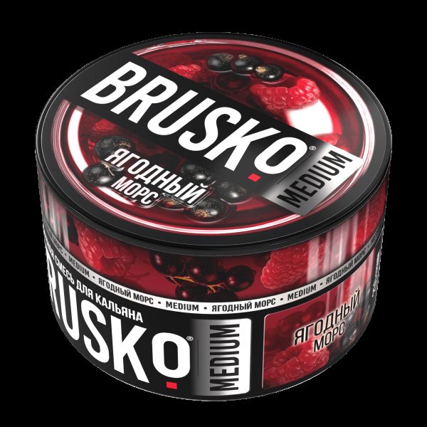 Смесь Brusko Medium Ягодный Морс  250 гр в Казани