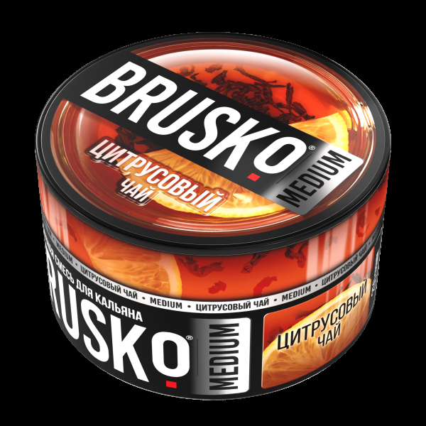 Смесь Brusko Medium Цитрусовый Чай  250 гр в Казани