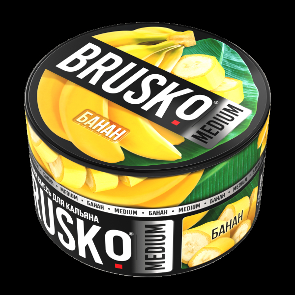 Смесь Brusko Medium Банан  250 гр в Казани