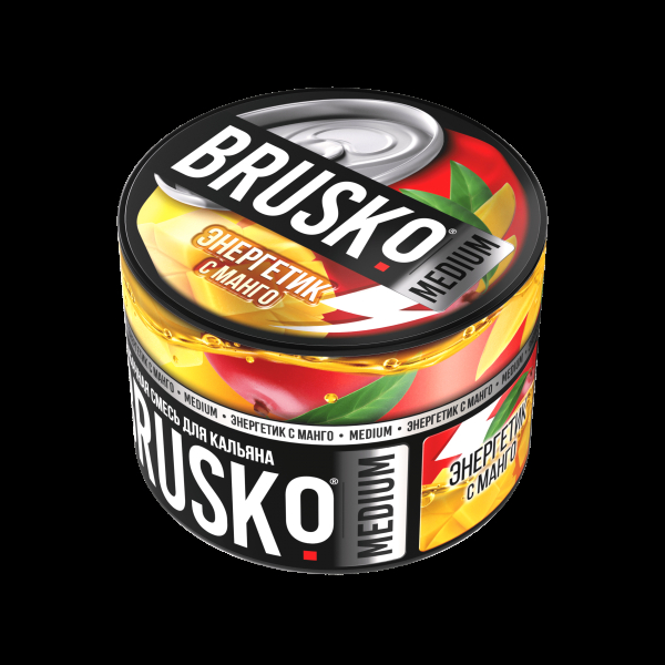 Смесь Brusko Medium Энергетик С Манго  50 гр в Казани