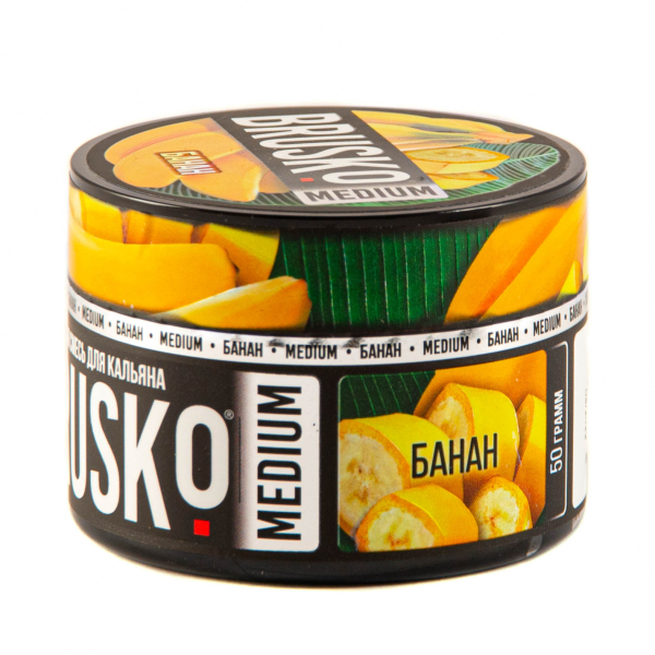 Смесь Brusko Medium Банан  50 гр в Казани