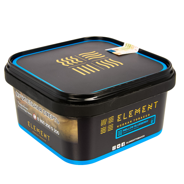 Табак Element Вода Mellow Blueberry  200 грамм в Казани