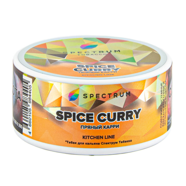 Табак Spectrum Kitchen Line Spice Curry  25 грамм в Казани