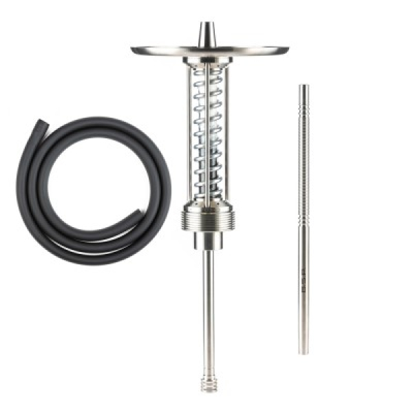 Кальян Bsp Hookah Cybertank White Black Chrome в Казани