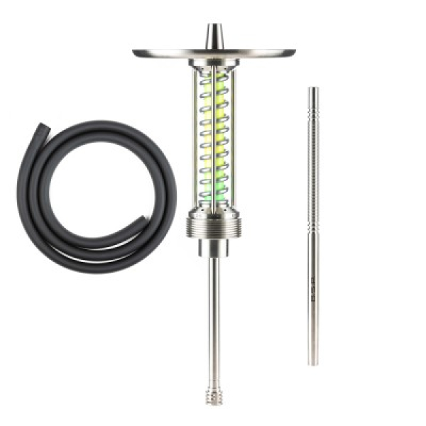Кальян Bsp Hookah Cybertank Yellow Green Chrome в Казани