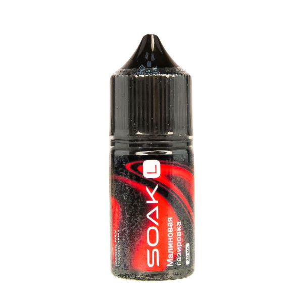 Жидкость Soak L30 Raspberry Soda 30 Мл 2 Мг в Казани