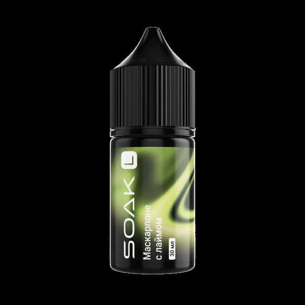 Жидкость Soak L30 Mascarpone Lime 30 Мл 2 Мг в Казани