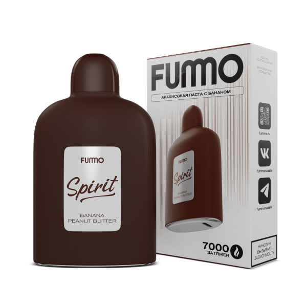 Электронка Fummo Spirit Арахисовая Паста С Бананом  в Казани