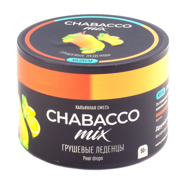 Смесь Chabacco Mix Pear Drops   Medium 50 гр в Казани