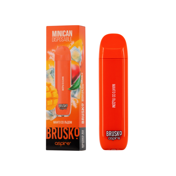 Электронка Brusko Minican Манго Со Льдом (1500 Затяжек) в Казани