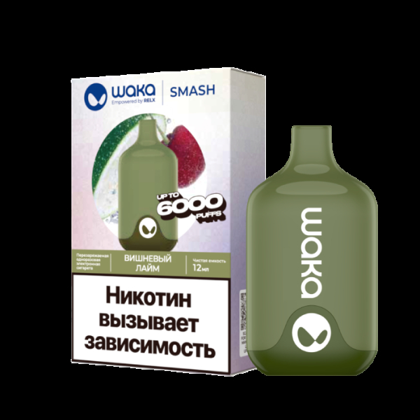 Электронка Waka Вишнёвый Лайм (6000 Затяжек) в Казани